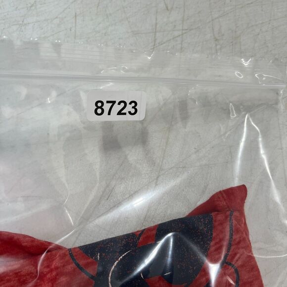 Minnie Mouse Shirt Women's L Disney Sleepwear Red Burnout Short Sleeves "Own It" - Picture 8 of 9